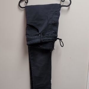 Diesel Krooley Dark Indigo Pants with Red Stitching